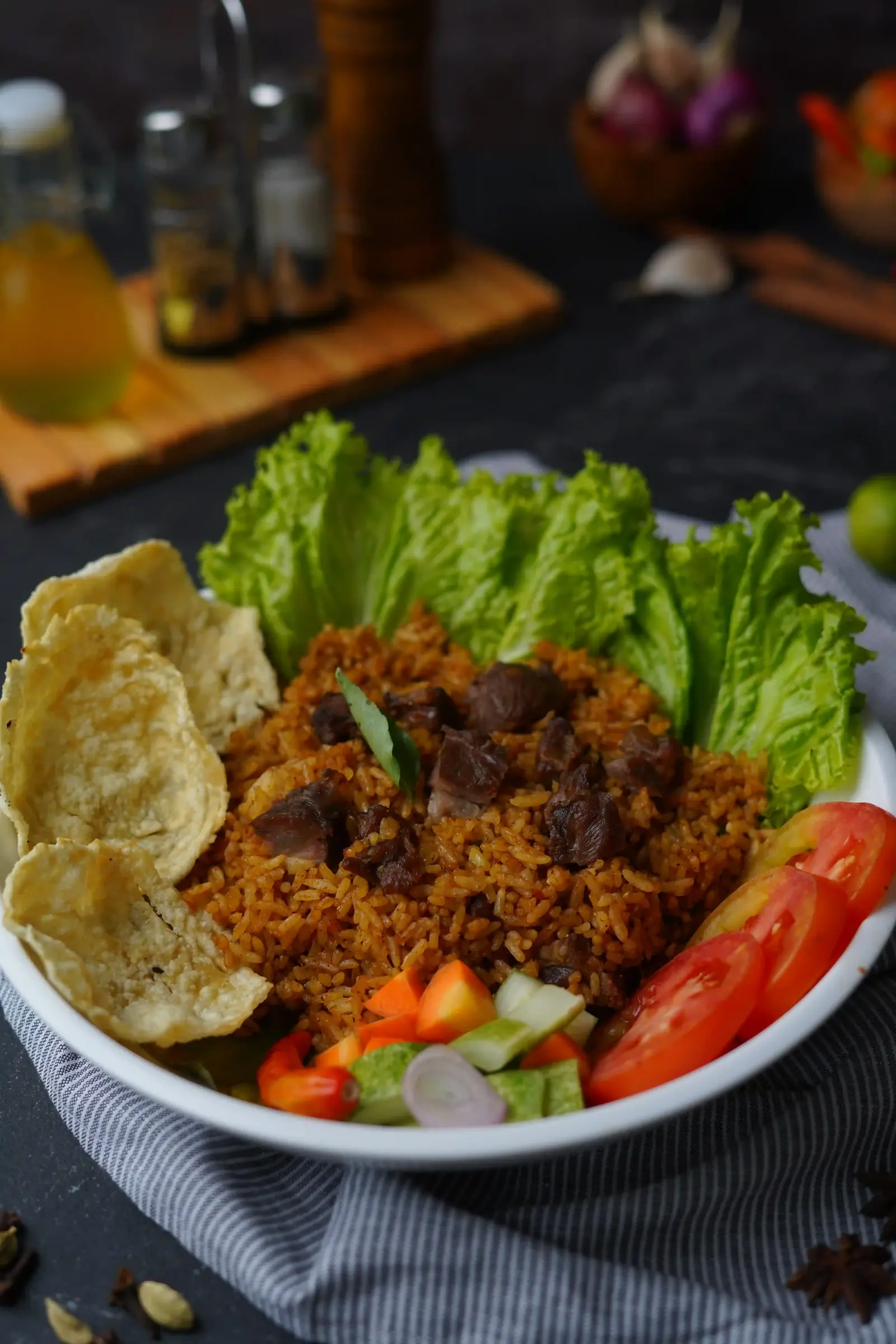 Nasi goreng kambing